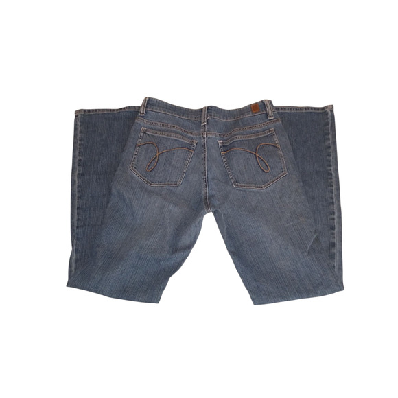 Vintage AJ Women's Size 6 Bootcut Flare Leg Jeans Denim Mid-rise Soft Girlfriend - Picture 6 of 7